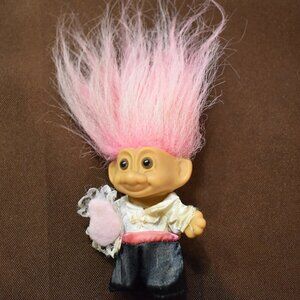 Vintage Russ Troll "Ring Bearer" Doll Oombre Pink Hair
